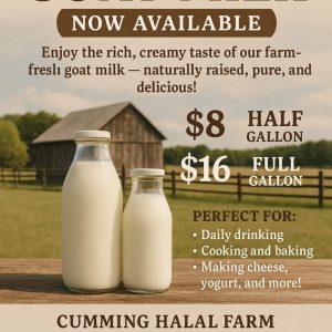 Organic Goat Milk